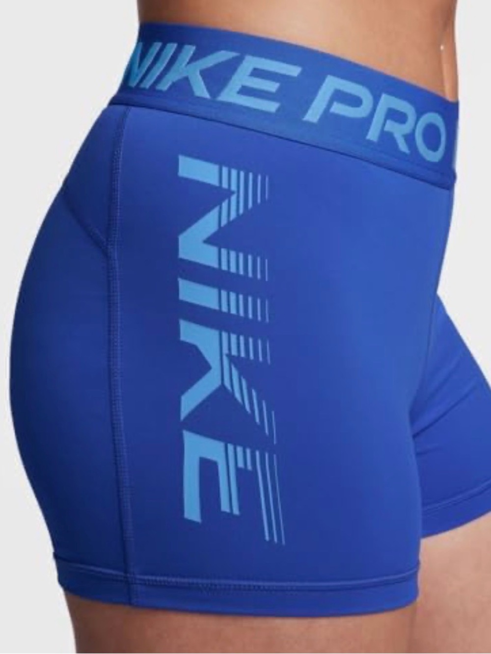 Nike Pro Training 365 5 inch Shorts Royal Blue Compression